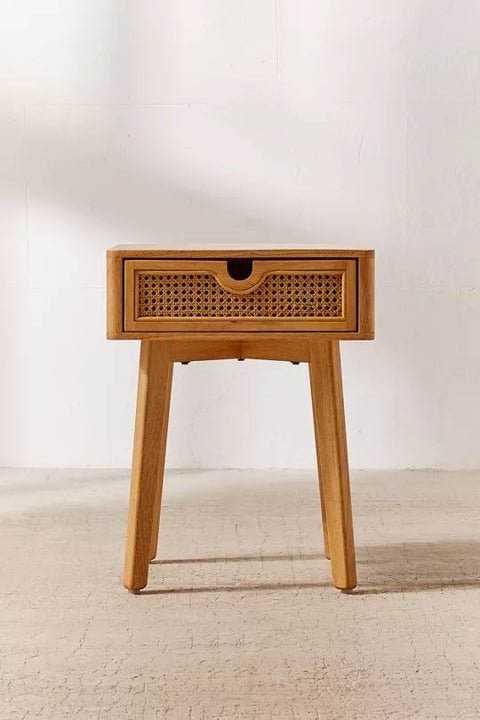 Rattan Nightstand